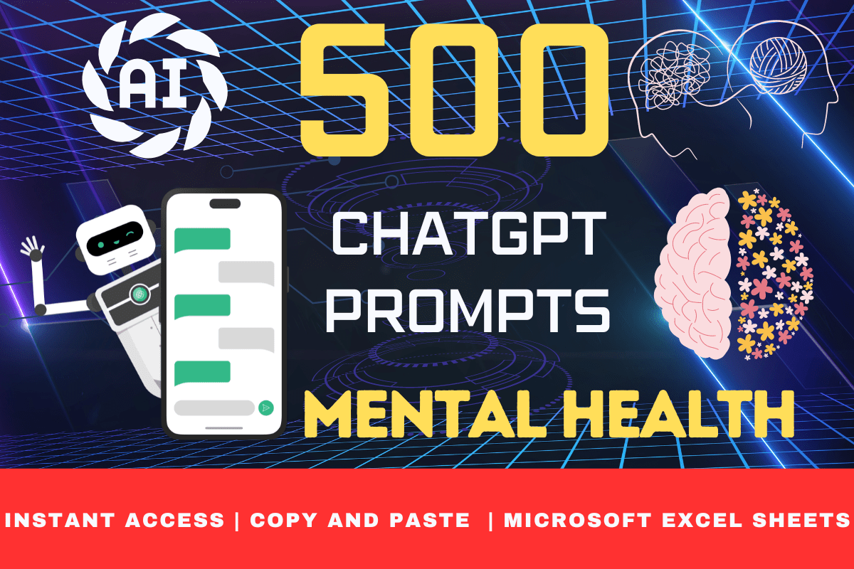 ChatGPT Prompts for Mental Health Free
