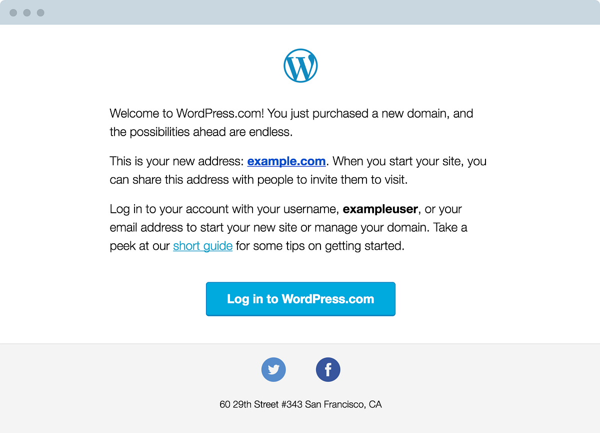 Don’t forget the emails