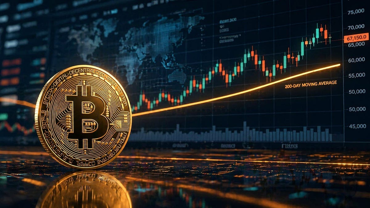 Is Bitcoin About to Flip Bullish? The Importance of the 200-Day Moving Average