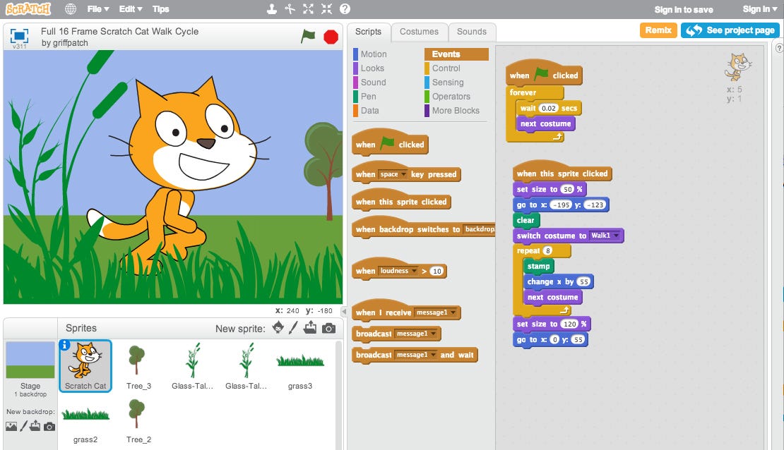 Image result for scratch coding