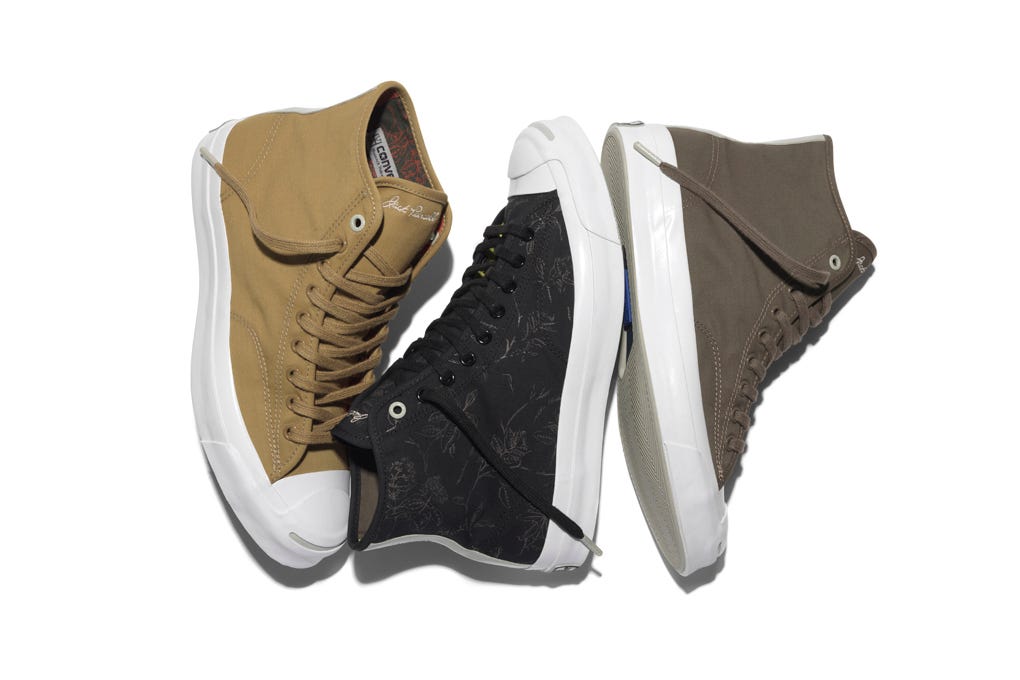 Hancock Vulcanised Articles Converse First String Jack Purcell Signature Hi 01