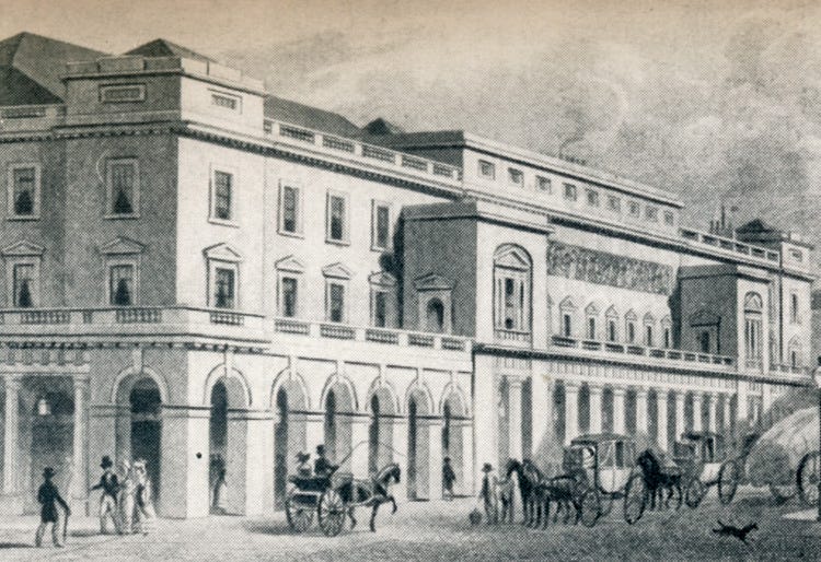 Haymarket Opera House, 1830
