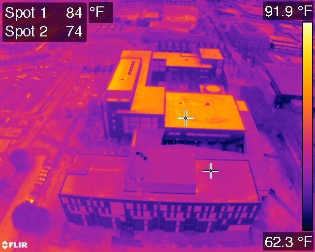 Drone Generated Thermal Maps Are A Game Changer For Roof Inspections - 