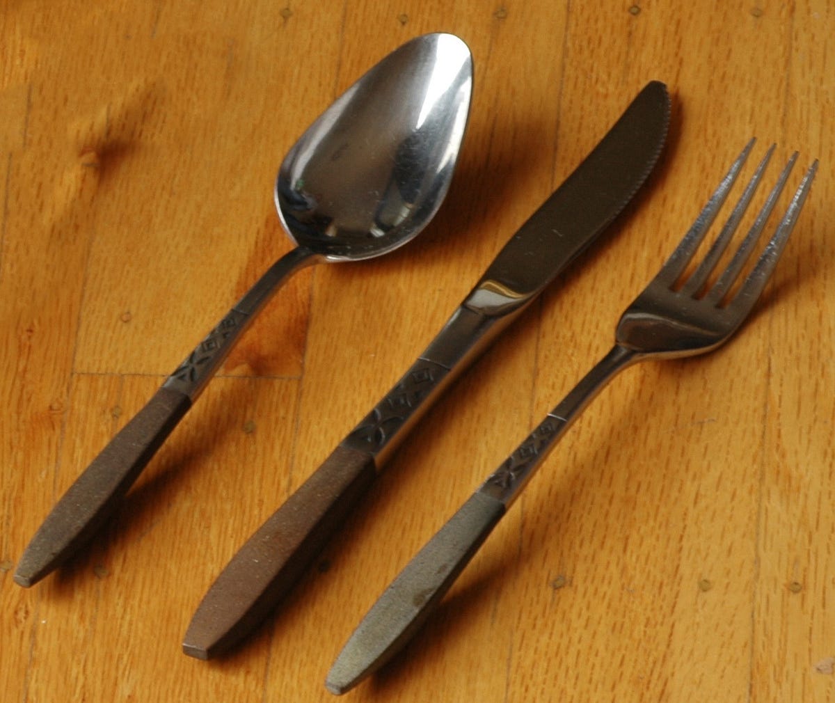 Fork, Knife, and Spoon Short Story Medium