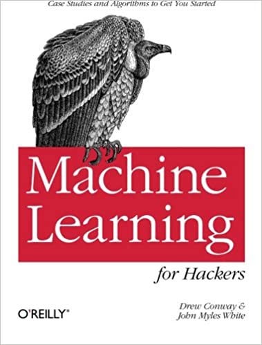 Machine Learning for Hackers | Source: Amazon | Best Machine Learning Books | Machine Learning (ML) Books