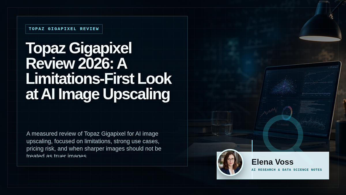 Topaz Gigapixel Review 2026: A Limitations-First Look at AI Image Upscaling