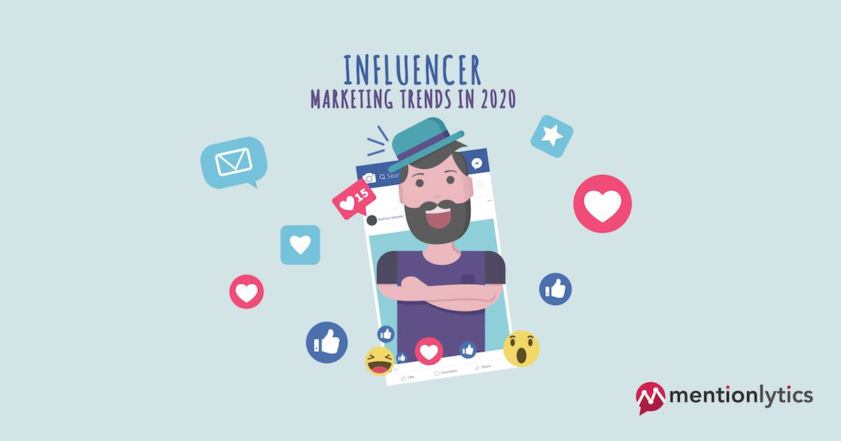 Important influencer marketing trends in 2020.