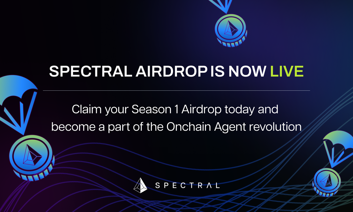 Completing a $23 million financing and launching an airdrop, how will Spectral impact the on-chain…