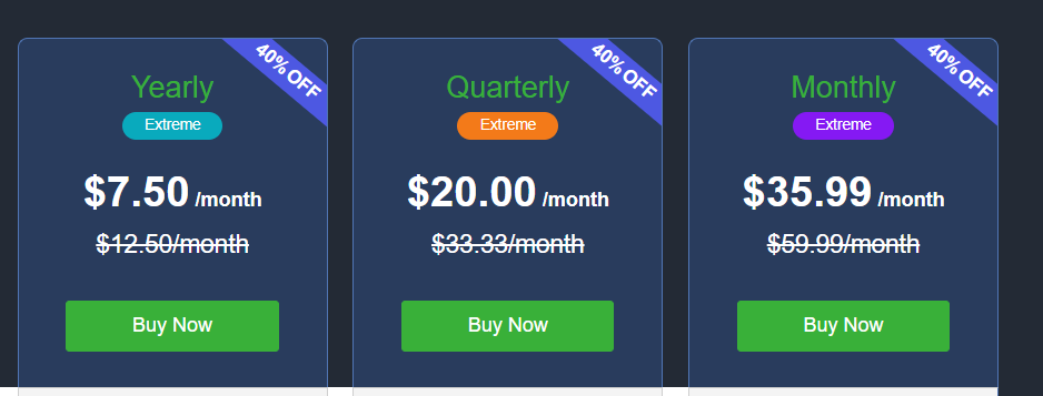 XNSpy's pricing