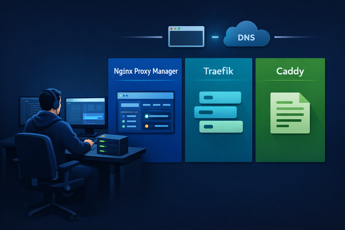 Nginx Proxy Manager vs Traefik vs Caddy: pick the proxy you’ll still like in 6 months