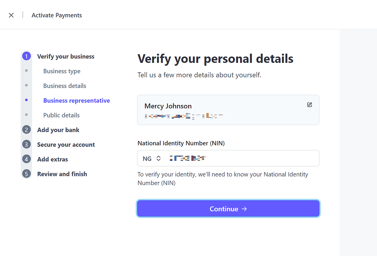 stripe account in south africa