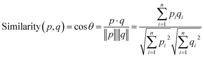 Figure 9: Calculation of similarity. | recommendation system tutorial with Python using collaborative filtering — Netflix