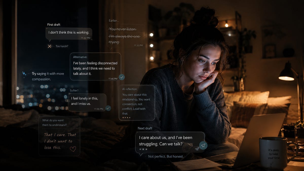 I Used AI to Rehearse the Conversations I Was Too Scared to Have