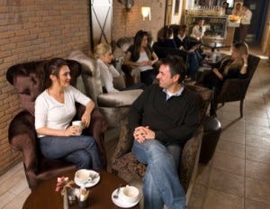 coffeehouse meeting