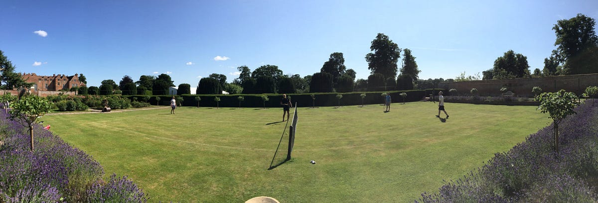 Tennis at Glemham Hall