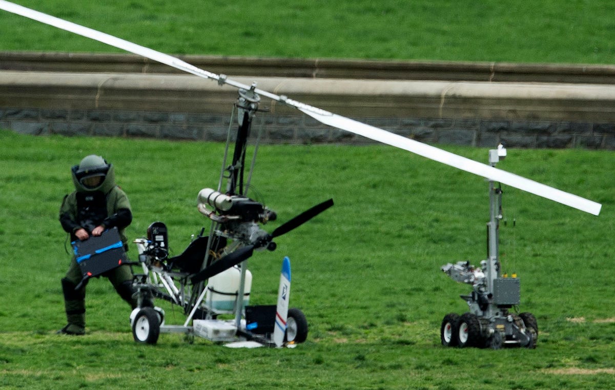 gyrocopter they came from behind