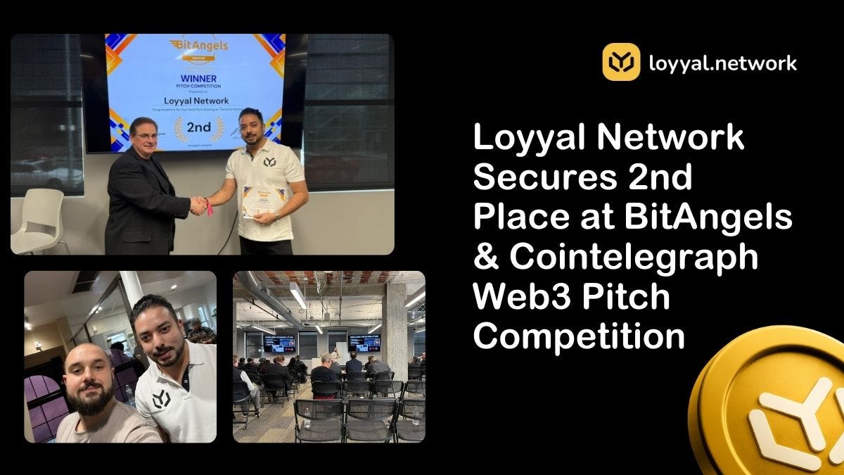 Loyyal Network Secures 2nd Place at BitAngels & Cointelegraph Web3 Pitch Competition