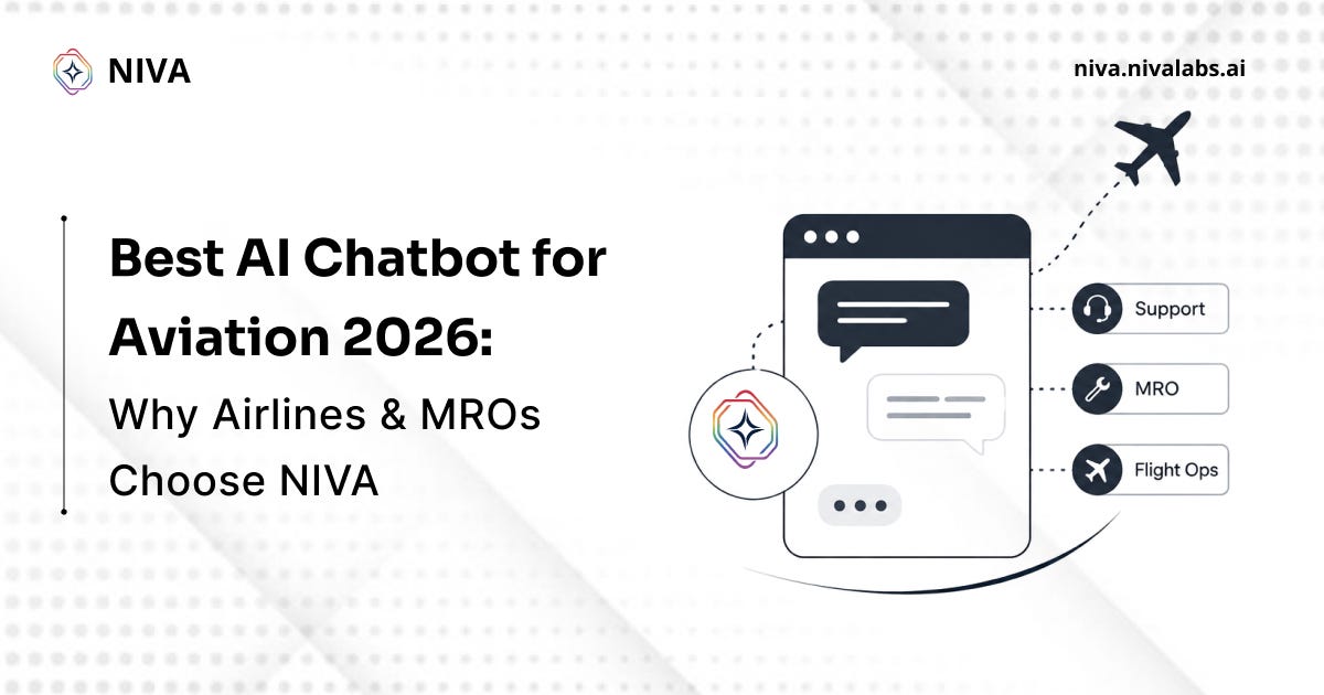 Best AI Chatbot for Aviation 2026: Why Airlines and MROs Choose NIVA