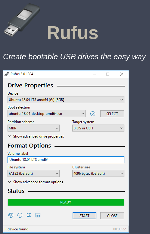 making a bootable usb drive ubuntu