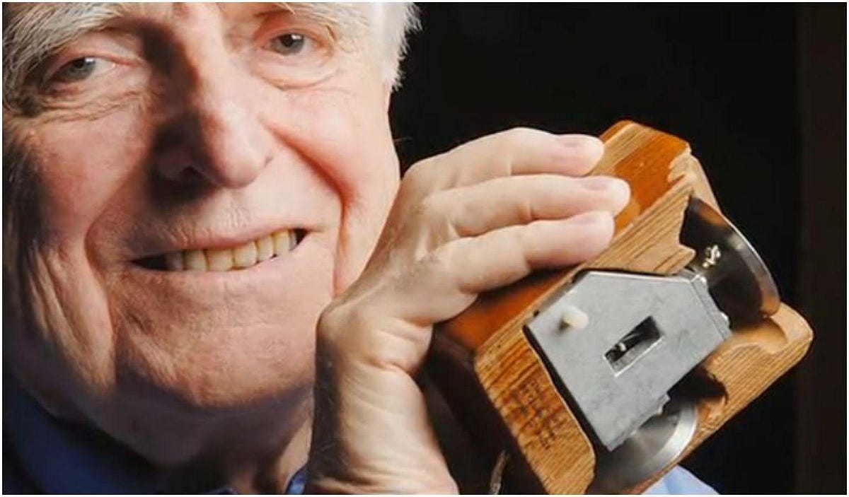 Douglas Engelbart first mouse prototype