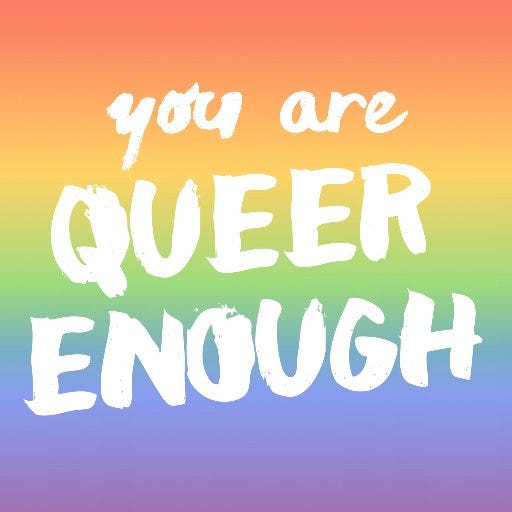 On not feeling “queer enough” – the Wizard Activist – Medium