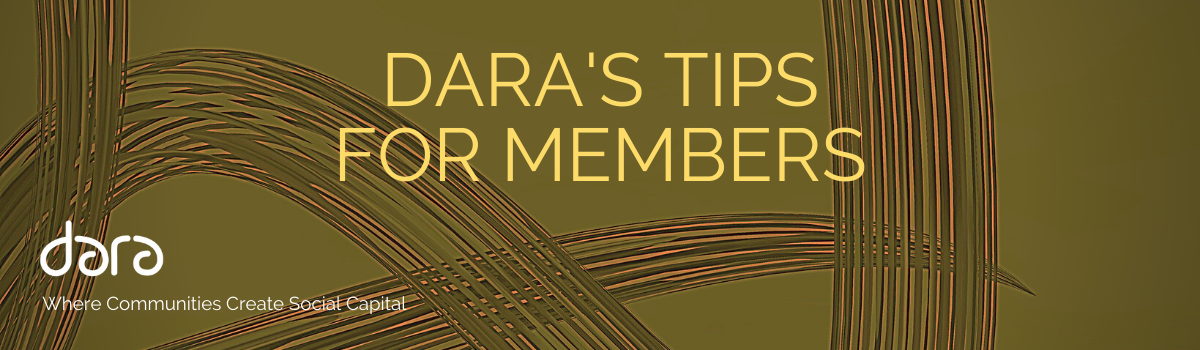 TIPS FOR MEMBERS