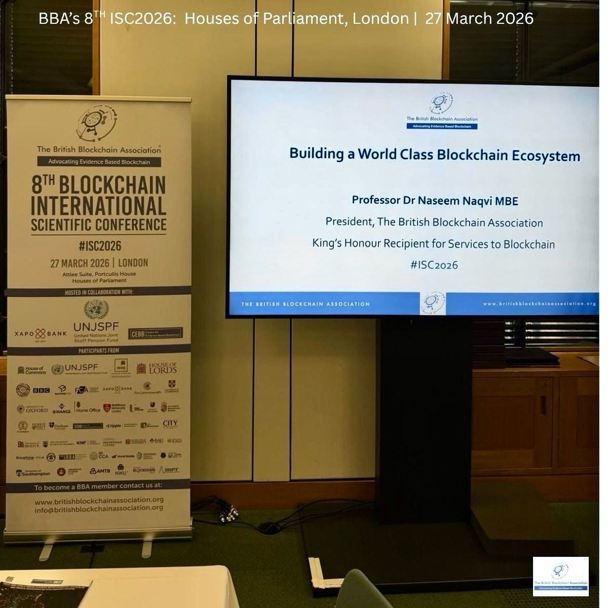 Blockchain History at the Houses of Parliament: Key Takeaways from ISC2026