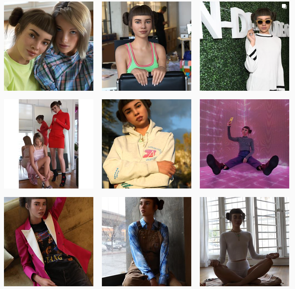 the perfect life of lil miquela on instagram - 15 million instagram followers