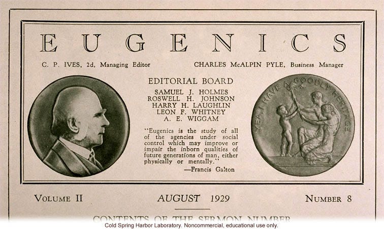 EUGENICS: THE INVISIBLE WEAPON OF WHITE SUPREMACY – Medu Neter – Medium