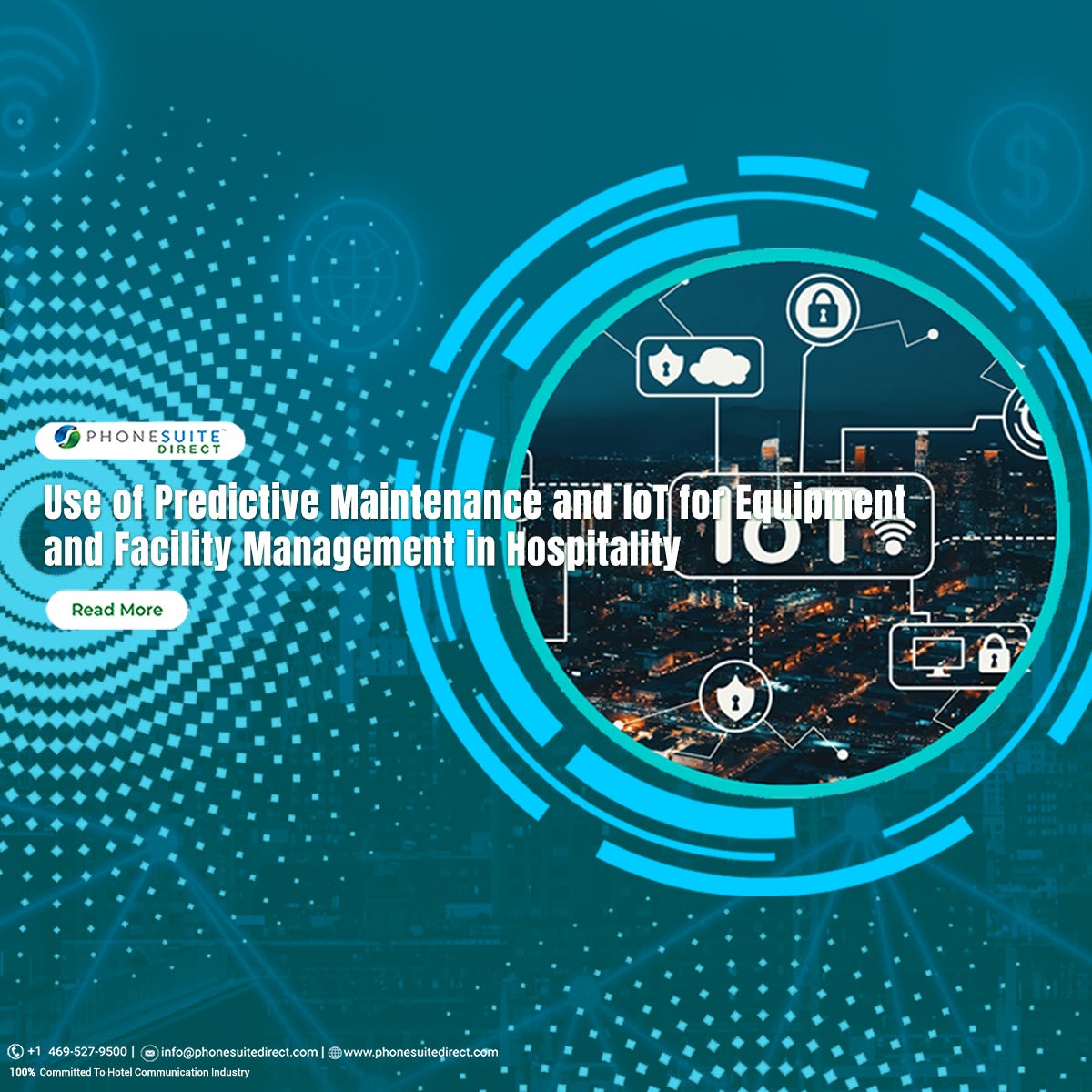 Use of Predictive Maintenance and IoT for Equipment and Facility Management in Hospitality