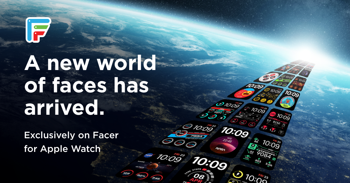 Introducing next-gen faces for Apple Watch, exclusively on Facer