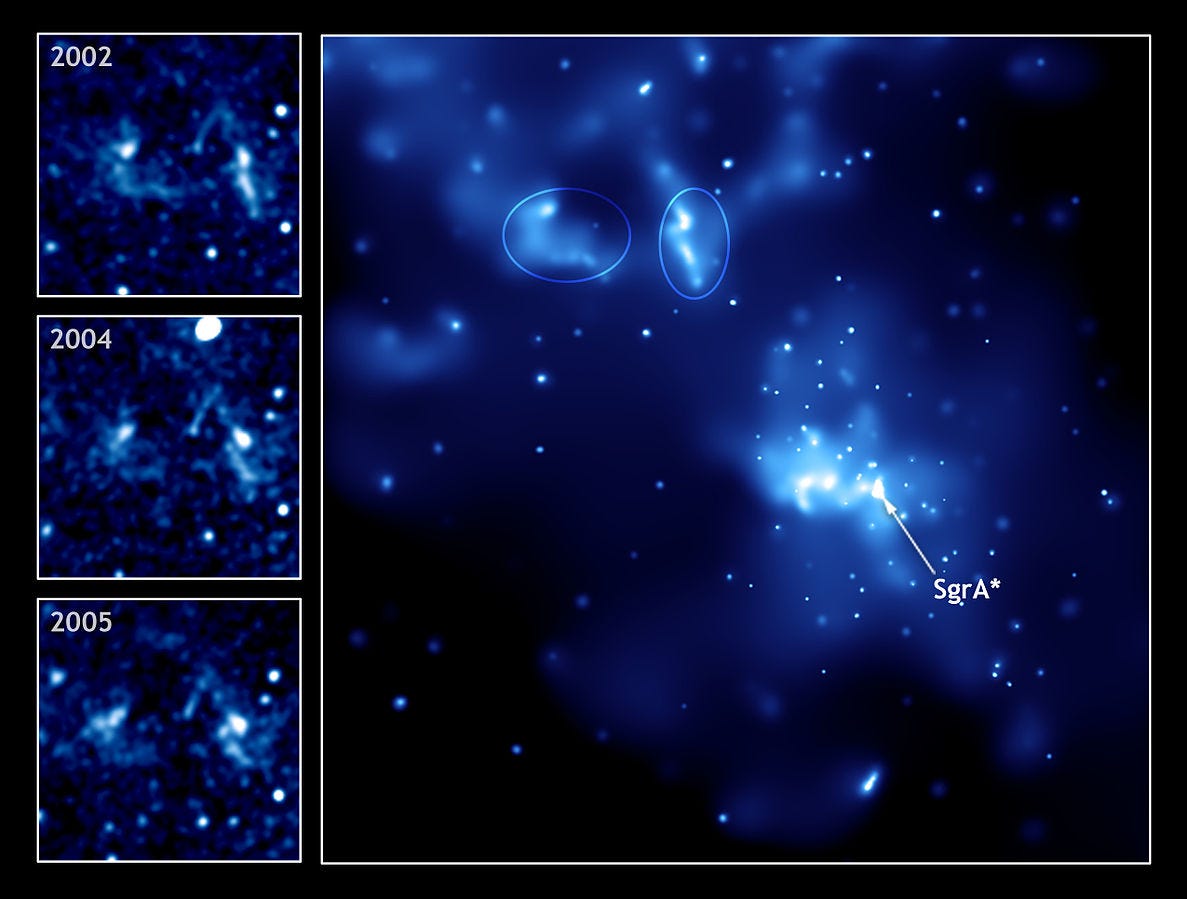  Sagittarius A  East A supernova remnant or a star torn apart 