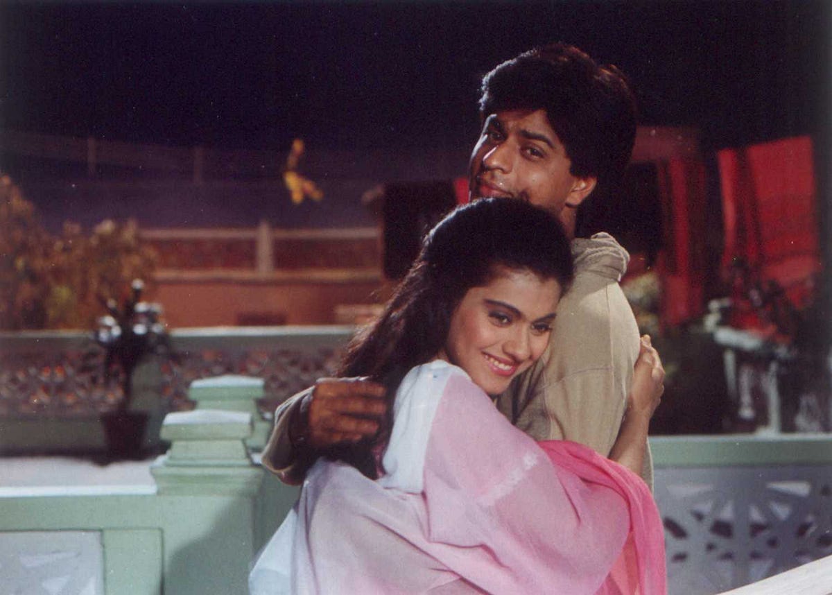 22 Years of Dilwale Dulhania Le Jayenge. Release Date- 20/10/1995