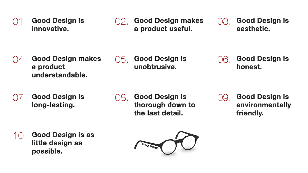 What Are Dieter Rams Principles Of Good Design - Design Talk