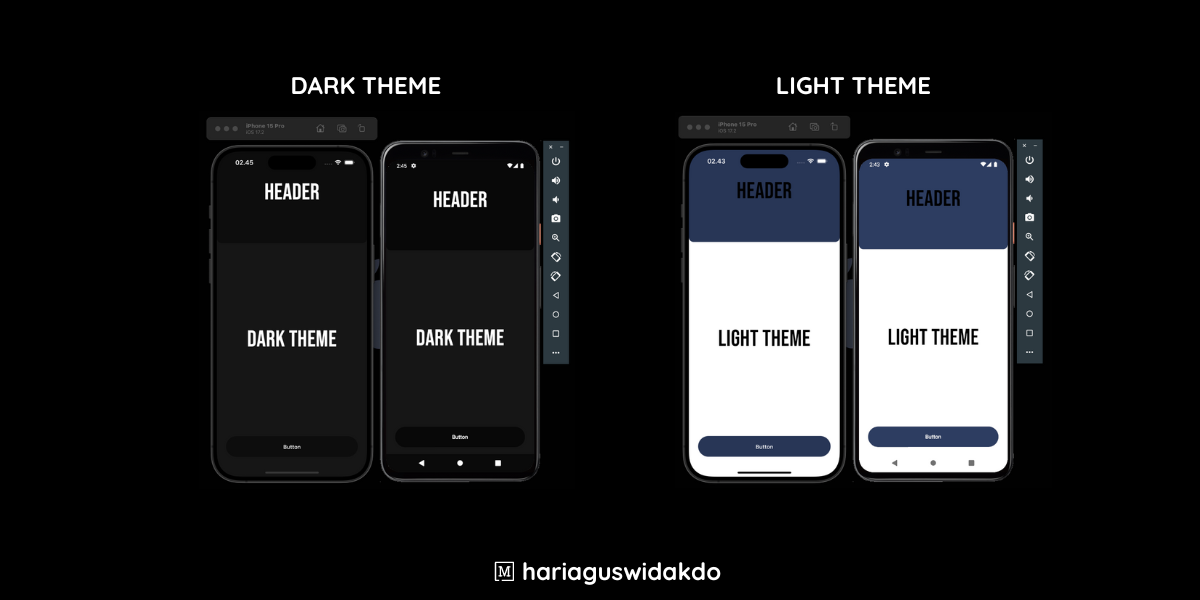 How to Add Dark Theme in Compose Multiplatform with Material3 (iOS, Android)