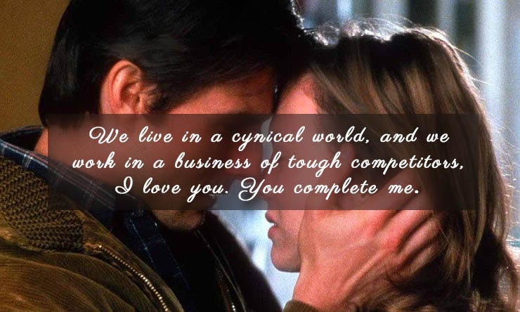 jerry maguire romantic dialogue