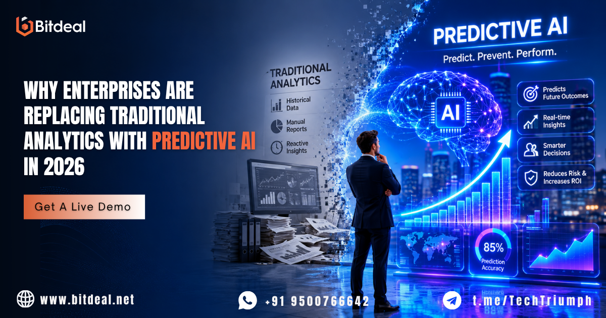 Why Enterprises Are Replacing Traditional Analytics with Predictive AI in 2026