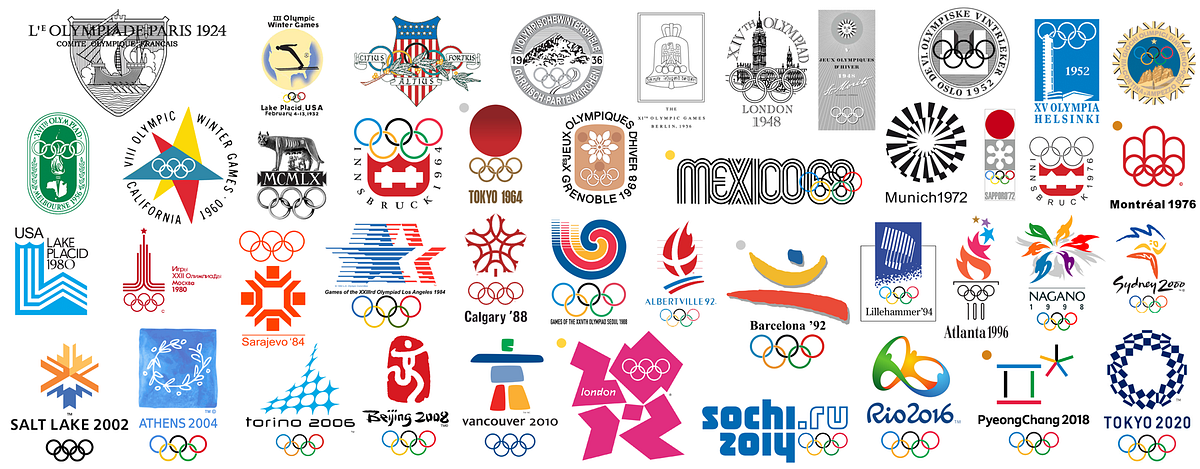 The Best (and Worst) Olympic Logos In History – Collaboration Room – Medium