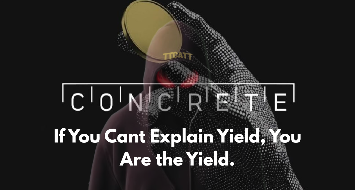 If You Cant Explain Yield, You Are the Yield.