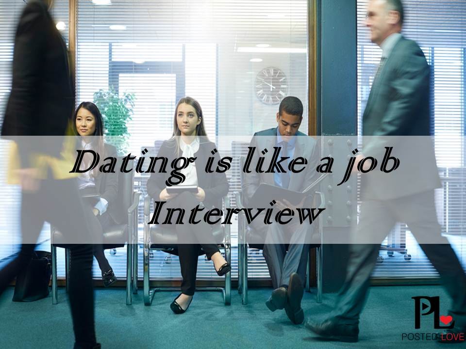 dating is like a job interview