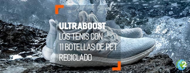 Tenis adidas hechos de fashion plastico