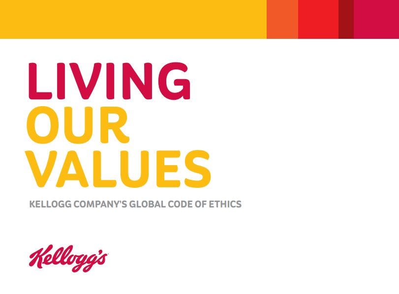 Corporate code of conduct examples image