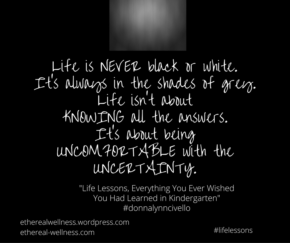 Image result for life is never black and white