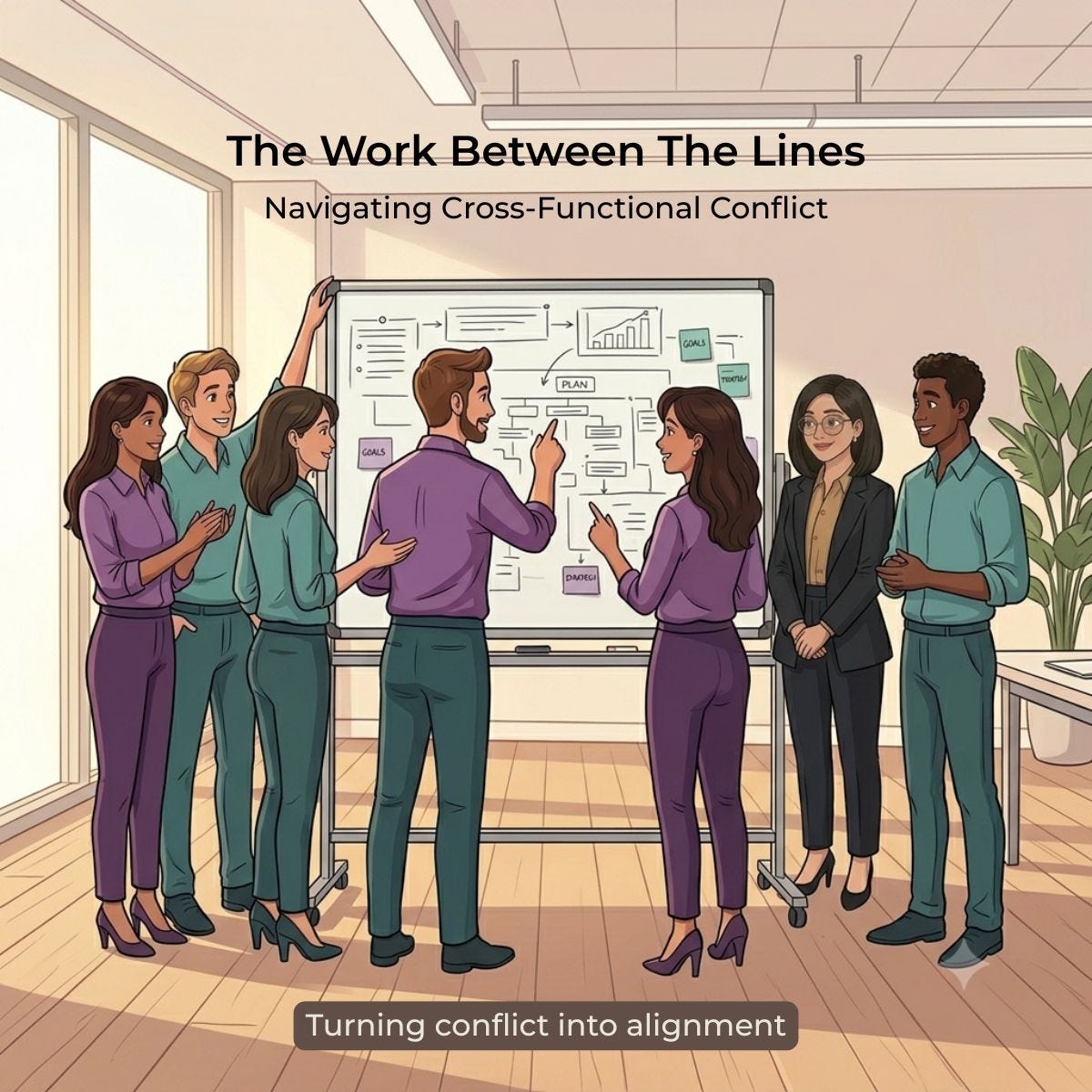 The Work Between The Lines: Navigating Cross-Functional Conflict