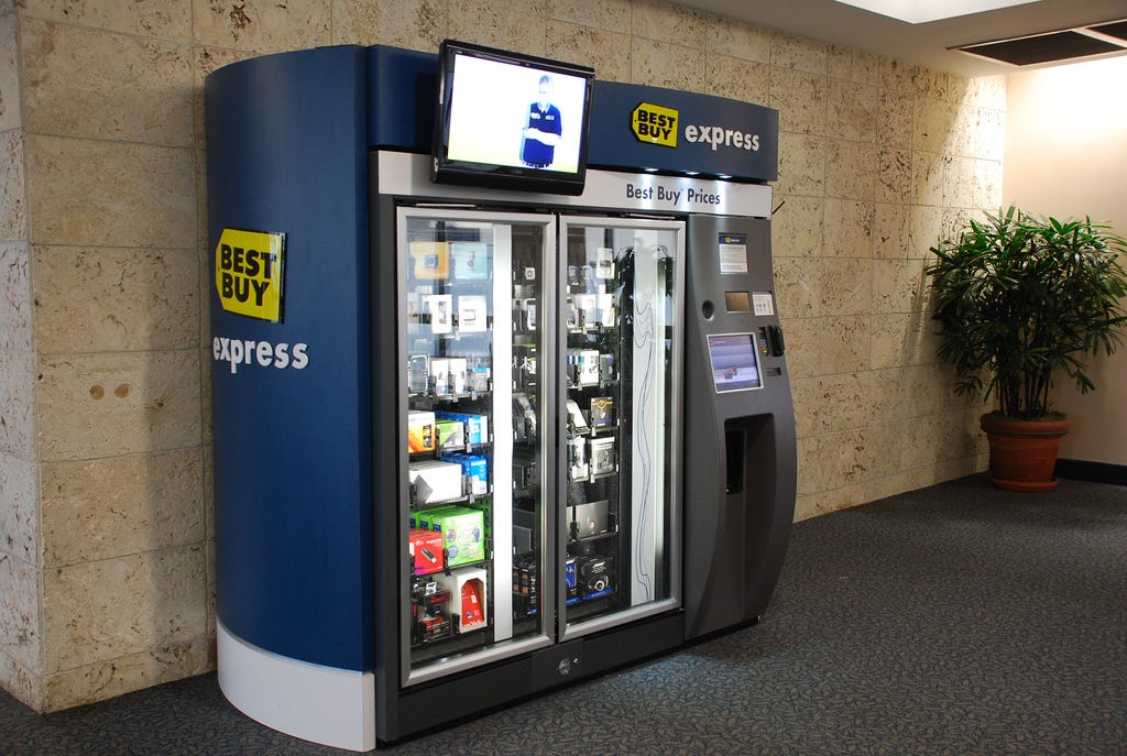 Best Buy Express kiosk