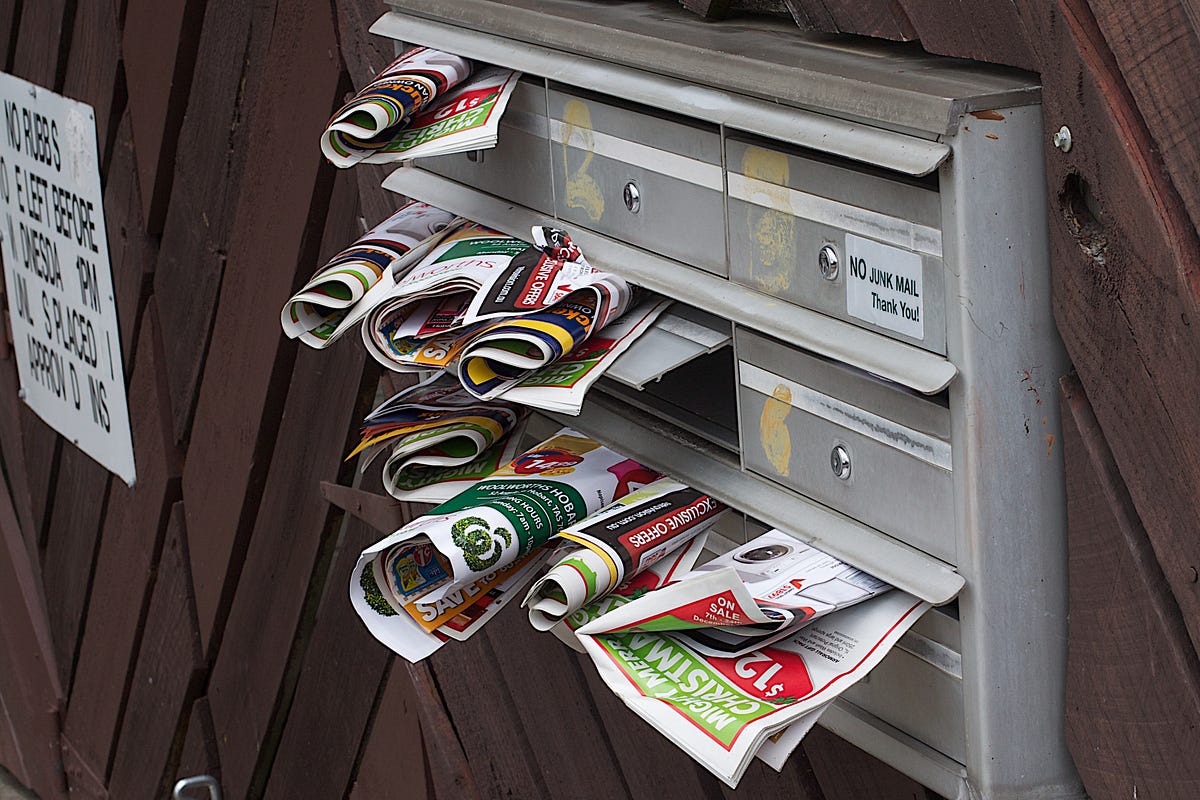 Junk Mail Stop It mostly EcoLuxSF Medium