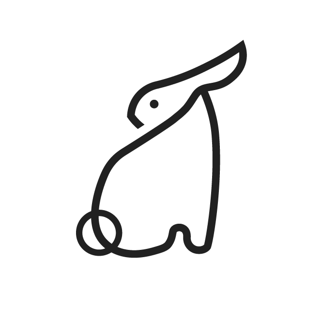 Retro Rabbit - Medium