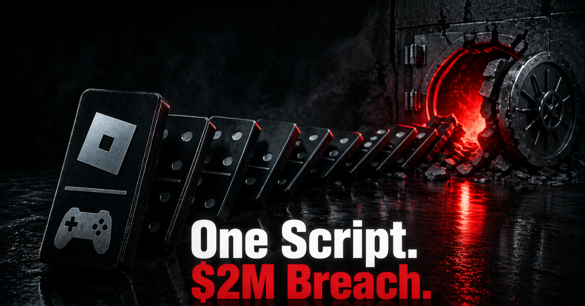 A Roblox Script. A $2M Ransom. Here’s the Exact Chain That Broke Vercel.