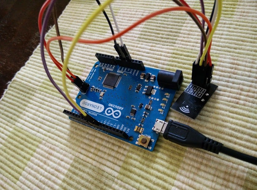 nrf24l01 rc transmitter