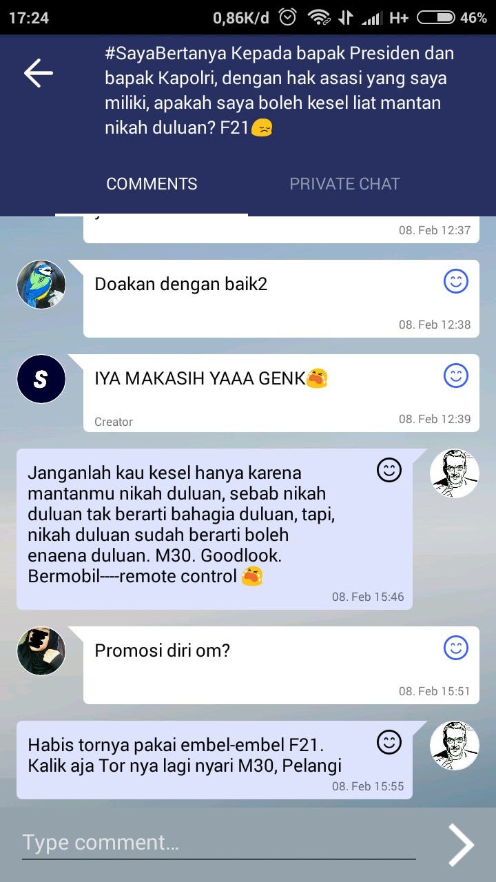 Gossip Tema Spesial 02 Kompilasi Saya Bertanya Kepada Pak